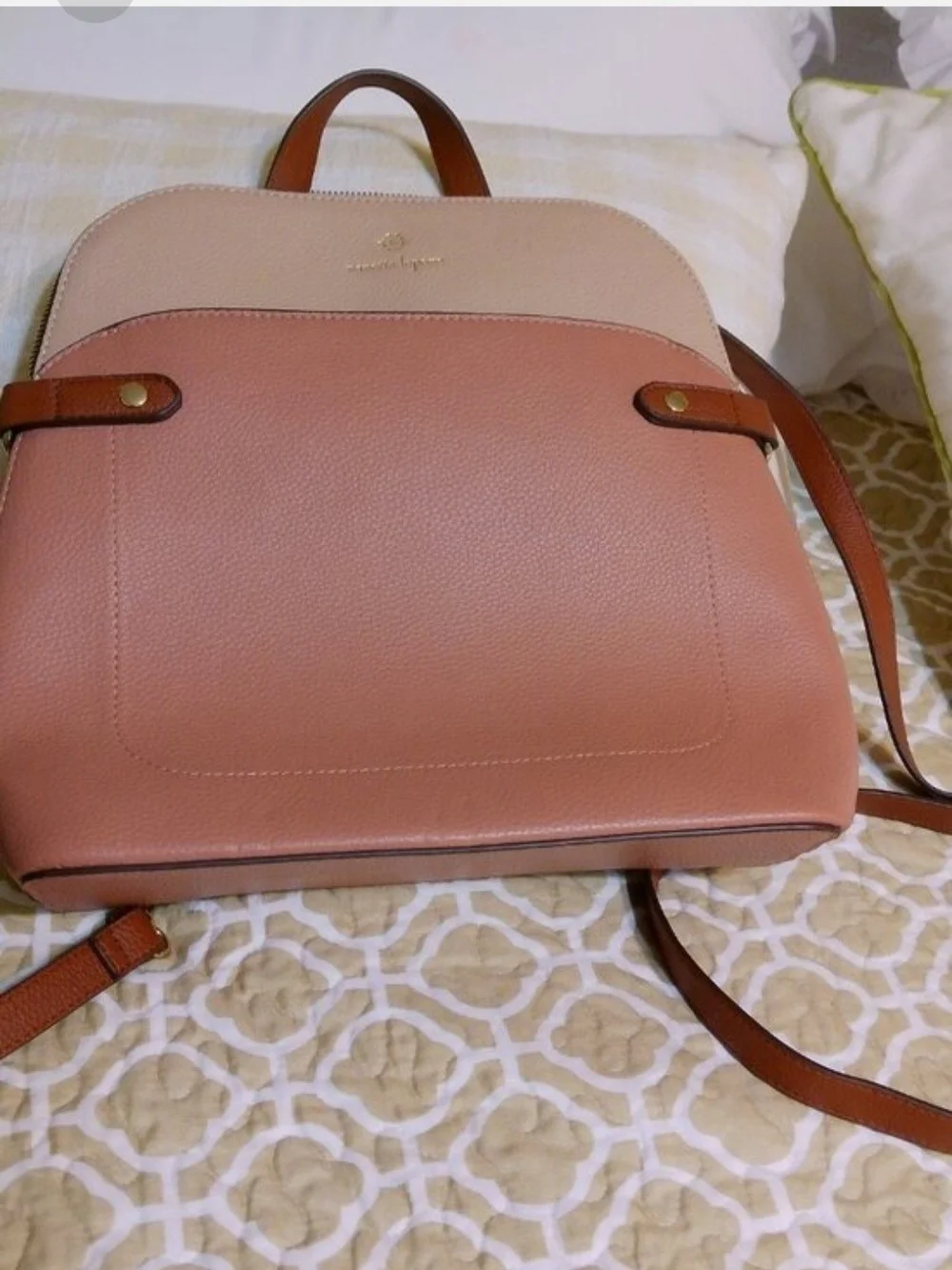 Nanette Lepore pebbled leather